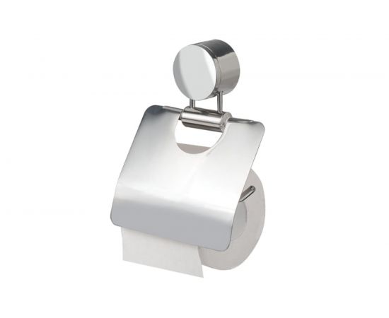 Держатель для туалетной бумаги ЛАЙМА нержавеющая сталь, зеркальный, 601620 