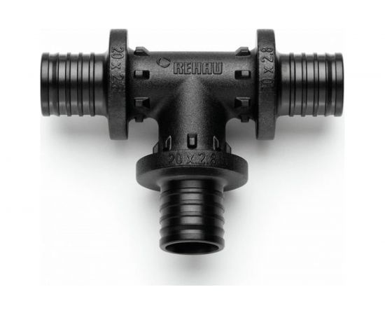 Равнопроходной тройник Rehau 16 16 16 PPSU полифенилсульфон PX 11600311001 