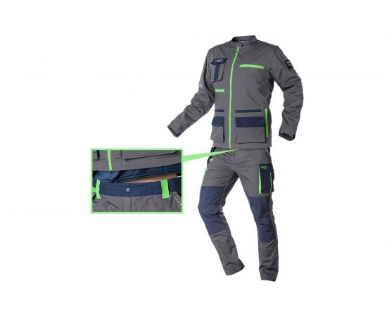 Рабочие брюки NEO Tools PREMIUM, рипстоп, размер XS 81-227-XS – изображение 11