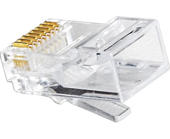 Коннектор RJ-45 ExeGate Категории 6 8P8C под одножильный кабель 100шт 283691 – изображение 2