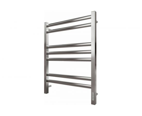 Электрический полотенцесушитель Lemark Melange П7 500x700, диммер справа, хром LM49707Z – изображение 2