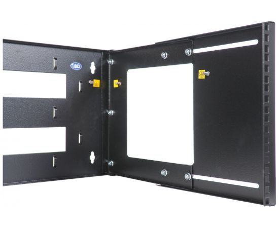 Универсальный настенный кронштейн ЦМО, 6U, регулируемая глубина 300-450мм, черный КНО-М-6U-9005 – изображение 2