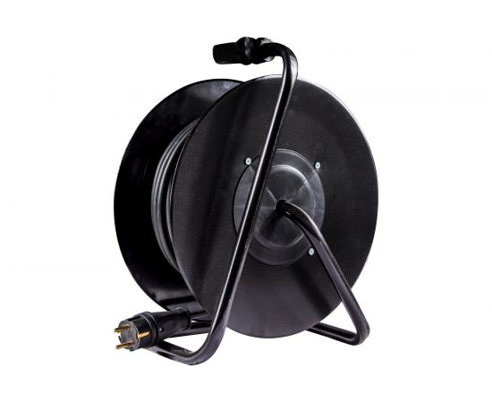Силовой удлинитель на металлической катушке АТЛАНТ АТОМ КГ 3500 Вт 30м IP 44 (с заземлением) 50031 – изображение 2