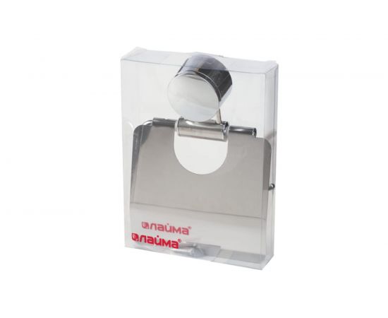 Держатель для туалетной бумаги ЛАЙМА нержавеющая сталь, зеркальный, 601620 – изображение 2
