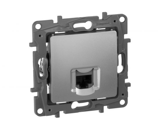 Розетка Legrand RJ45 5e UTP АЛЮ ETIKA 672441 – изображение 3