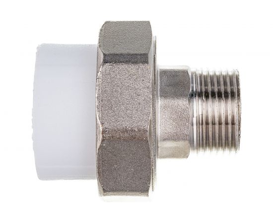 Комбинированная муфта VALFEX PP-R белая, разъем 32х3/4 дюйма НР 10156220 127-0226 – изображение 3