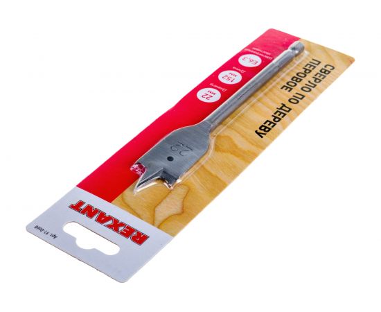 Сверло перовое по дереву (22х152 мм) REXANT 91-0668 – изображение 3