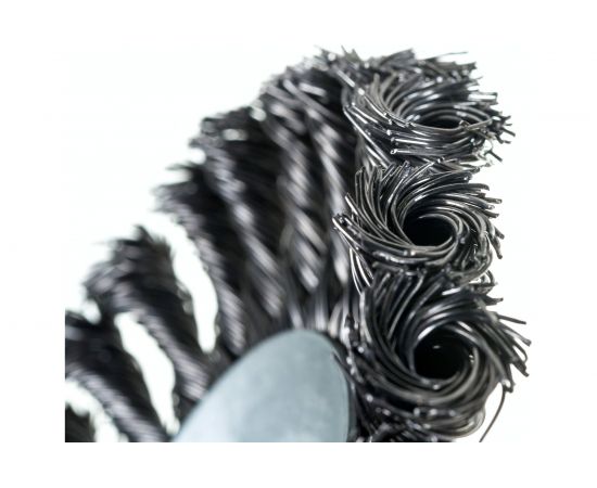 Кордщётка радиальная витая с наклоном (125 мм; М14) для МШУ РОССНА Р860657 – изображение 3