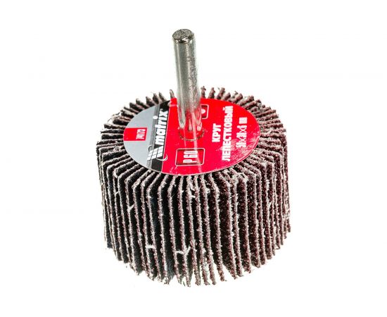 Круг лепестковый (50x30x6 мм; P60) для дрели MATRIX 74173 – изображение 3