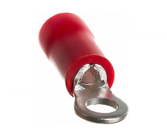 Кольцевой изолированный наконечник KLR ROV-301 с ПВХ манжетой 0.25...1.65мм2/М3/Красный – изображение 3