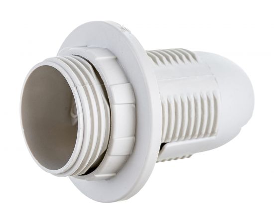 Патрон с кольцом IEK Ппл14-02-К12, пластик, Е14, белый, индивидуальный пакет, EPP21-02-02-K01 – изображение 3