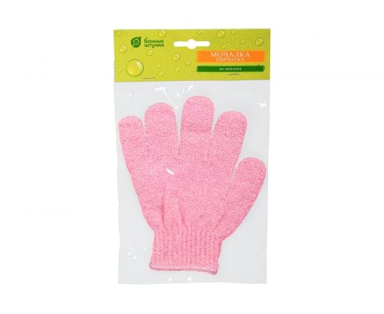 Мочалка для душа Банные Штучки перчатка, 19х13 см, цвет в ассортименте 40025 – изображение 4