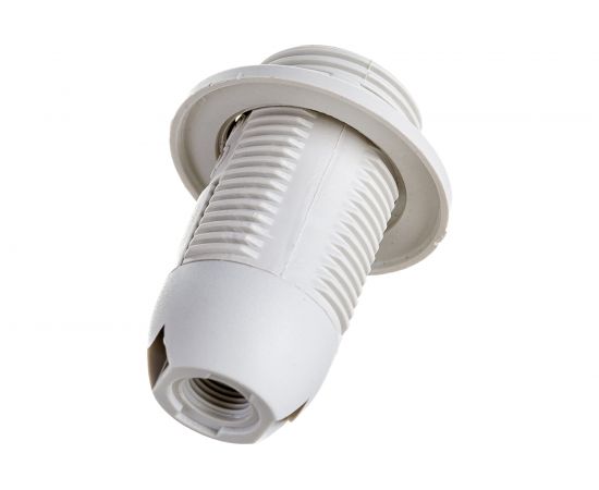 Патрон с кольцом IEK Ппл14-02-К12, пластик, Е14, белый, индивидуальный пакет, EPP21-02-02-K01 – изображение 4