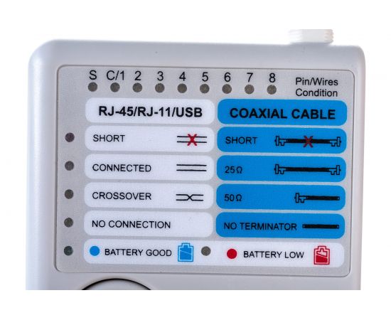 Универсальный тестер кабеля REXANT 12-1003 – изображение 4