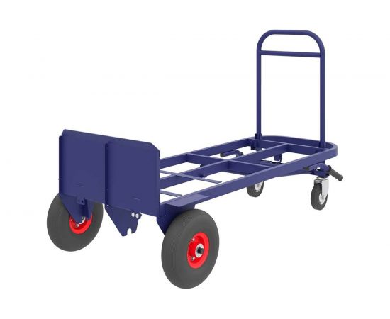 Тележка RUSKLAD грузовая универсальная ТГУ 300 с литыми колёсами – изображение 4