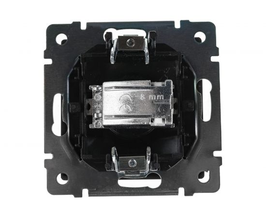 ТВ-розетка WERKEL W1183008 оконечная черный матовый a051612 – изображение 5