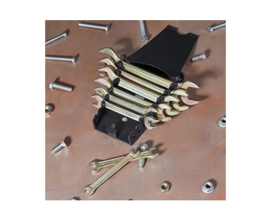 Набор рожковых ключей REXANT 6-22 мм, 8 шт желтый цинк 12-5844-2 – изображение 5