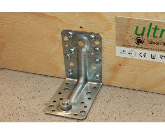 Крепежный уголок LUCKY Guy 90х90х65х2,0 мм усиленный RAM-BO оцинк. 200 02 090 11 – изображение 8