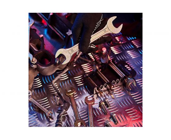 Набор рожковых ключей REXANT 6-22 мм, 8 шт желтый цинк 12-5844-2 – изображение 9