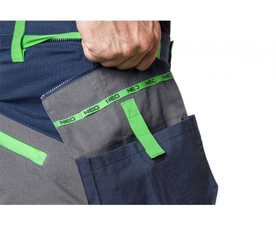 Рабочие брюки NEO Tools PREMIUM, рипстоп, размер XS 81-227-XS – изображение 9