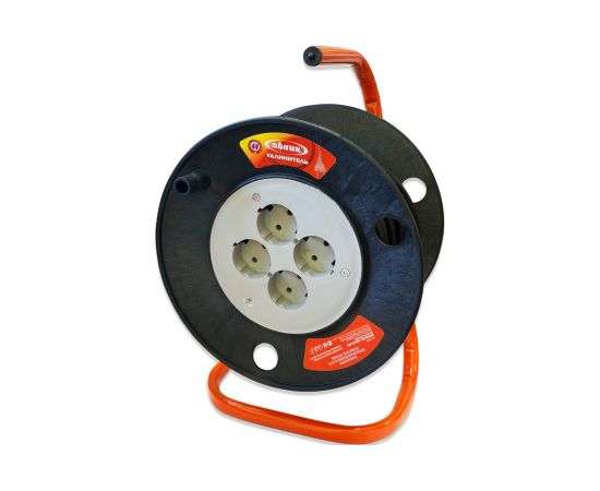 Удлинитель ОБЛИК РБК- 4 катушка 4 гнезда 15 м ПВС УТ-00000669 