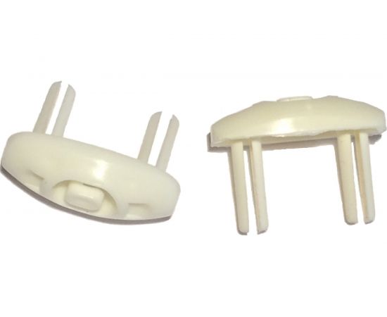 Универсальная заглушка для розеток АБК-СИЛА слоновая кость 8 шт 5400804 