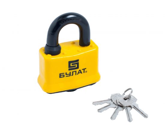 Навесной замок БУЛАТ ВС 0365 всепогодный 13456 
