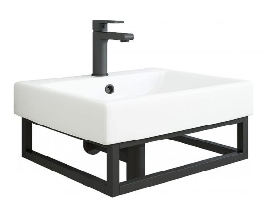 Подставка под раковину Sanflor Тайлер 50 черный муар С08363 