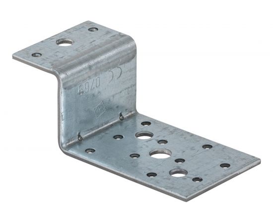 Соединительный Z-образный элемент VORMANN 40х80/33х54х3 мм, оцинкованный 71 100 000 