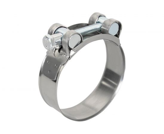 Силовой хомут из нержавеющей стали KRAFT W2, 56-59 мм, уп. 5 шт. KT 880524 