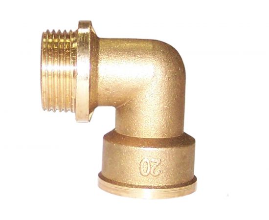 Уголок LEXLINE 3/4 вн/нар., латунь 20 Украина 511779 