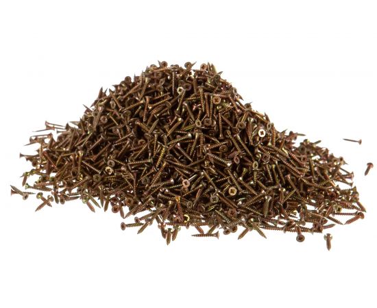 Саморез КРЕП-КОМП желтый цинк POZY 2,5х16 3000шт жд2516ф 