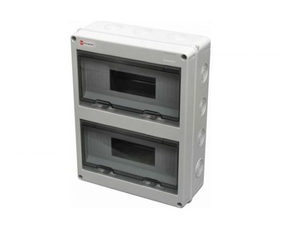 Шкаф открытой установки на 24 автомата Экопласт 355х275х108мм IP65 46424 