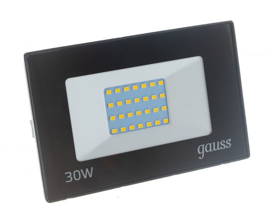 Светодиодный прожектор Gauss Elementary 30W 2695lm IP65 4000К черный 1/10 613100230 – изображение 11