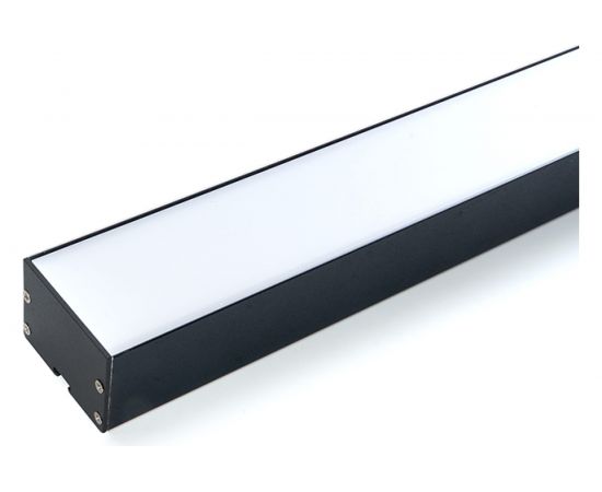 Накладной профиль для светодиодной ленты FERON CAB257 цвет черный, 10370 – изображение 2