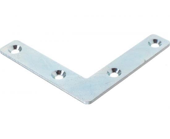 Мебельный уголок VORMANN плоский 50х50х10х1,5 мм, оцинкованный 00186 050 Z – изображение 2