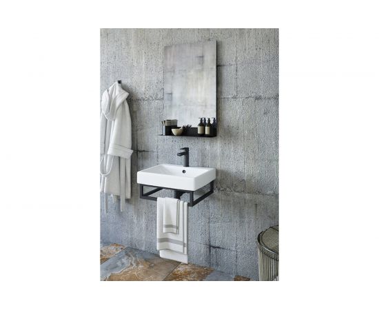 Подставка под раковину Sanflor Тайлер 50 черный муар С08363 – изображение 2