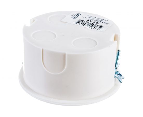 Распаечная коробка Bylectrica для гипсокартона, диаметр 94 мм, h 46 мм, КМ-206 – изображение 2