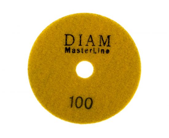 Круг алмазный гибкий шлифовальный АГШК Master Line (100х2 мм; №100; сухая) Diam 000566 – изображение 2