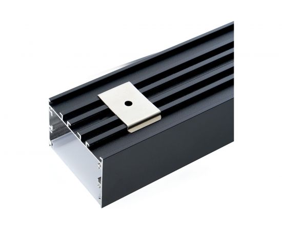 Накладной профиль для светодиодной ленты FERON CAB257 цвет черный, 10370 – изображение 3