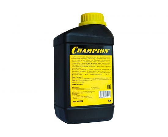 Масло для смазки пильных цепей и шин 1 л Champion 952839 – изображение 3