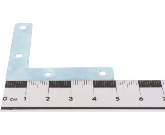 Мебельный уголок VORMANN плоский 50х50х10х1,5 мм, оцинкованный 00186 050 Z – изображение 3