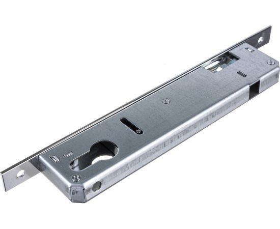 Врезной дверной замок DORF для ПВХ, м/о 92 мм, пл. 16 мм, д/м 25 мм, с роликовой защелкой 00-00004172 – изображение 3