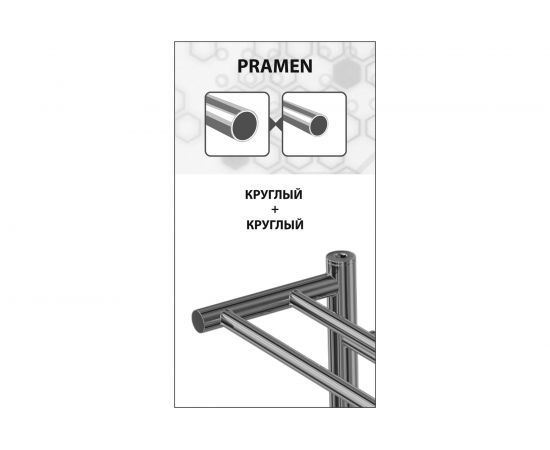 Электрический полотенцесушитель Lemark Unit П10 500x900, диммер справа, хром LM45910Z – изображение 4