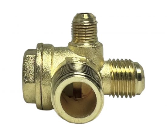 Клапан обратный для компрессора резьба наружная M1/2хM3/8хM1/8 Pegas pneumatic 4316 – изображение 6
