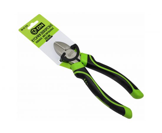 Кусачки ON 200 мм бокорезы, сталь 45, кованые, никелированные 08-02-220 