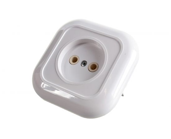 Розетка Кунцево-Электро ВАЛЕНТИНА скрытой установки, одноместный РС10-153 7651 