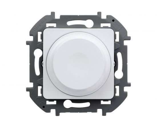 Поворотный светорегулятор Legrand без нейтрали 300Вт - INSPIRIA - белый 673790 