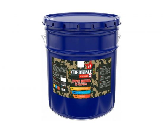 Грунт-эмаль по ржавчине Резолюкс СПЕЦКРАС 3в1 п/гл. 10кг черный УТ000009496 