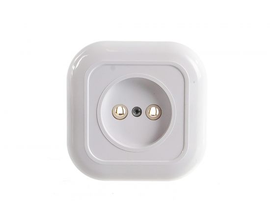 Розетка Кунцево-Электро ВАЛЕНТИНА скрытой установки, одноместный РС10-153 7651 – изображение 2